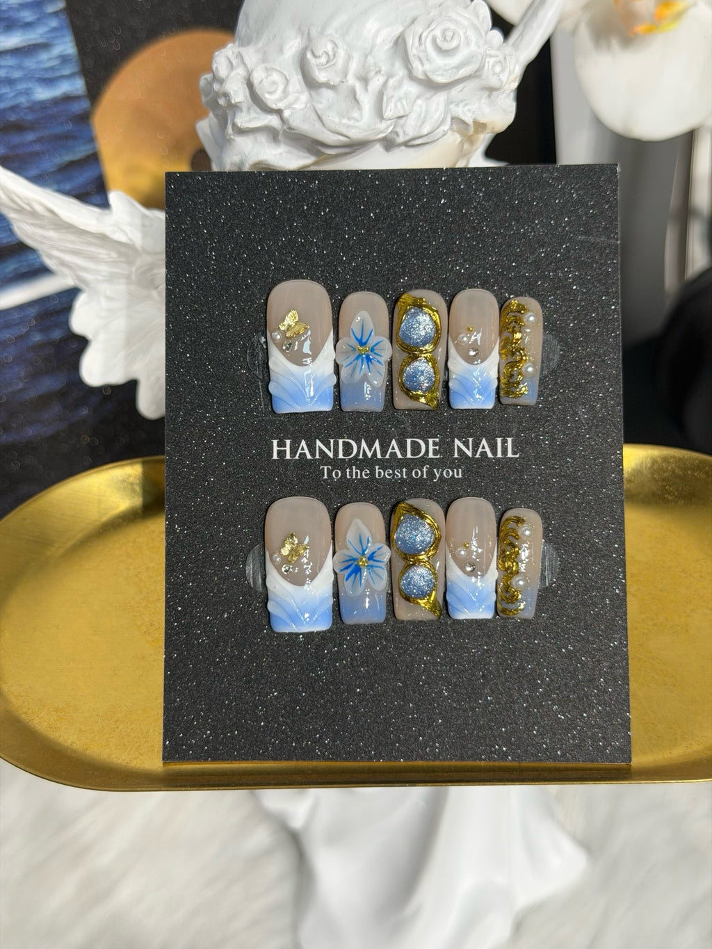 Premium Custom False Nails | Wholesale Available C-168