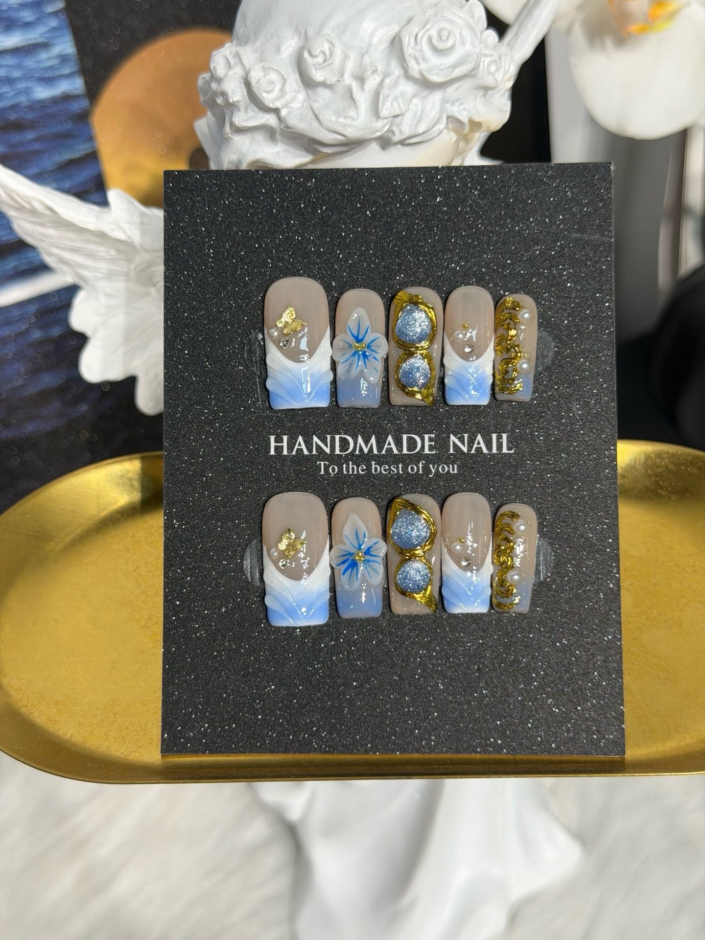 Premium Custom False Nails | Wholesale Available C-168