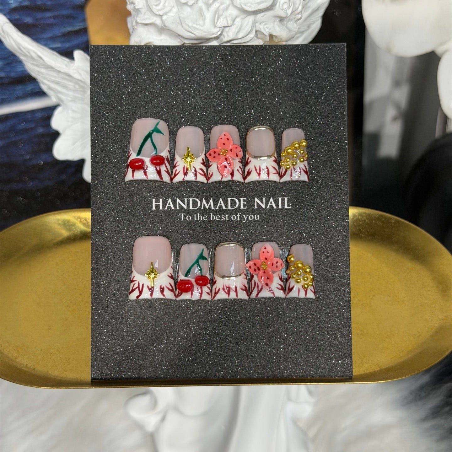 Premium Custom False Nails | Wholesale Available Z-257