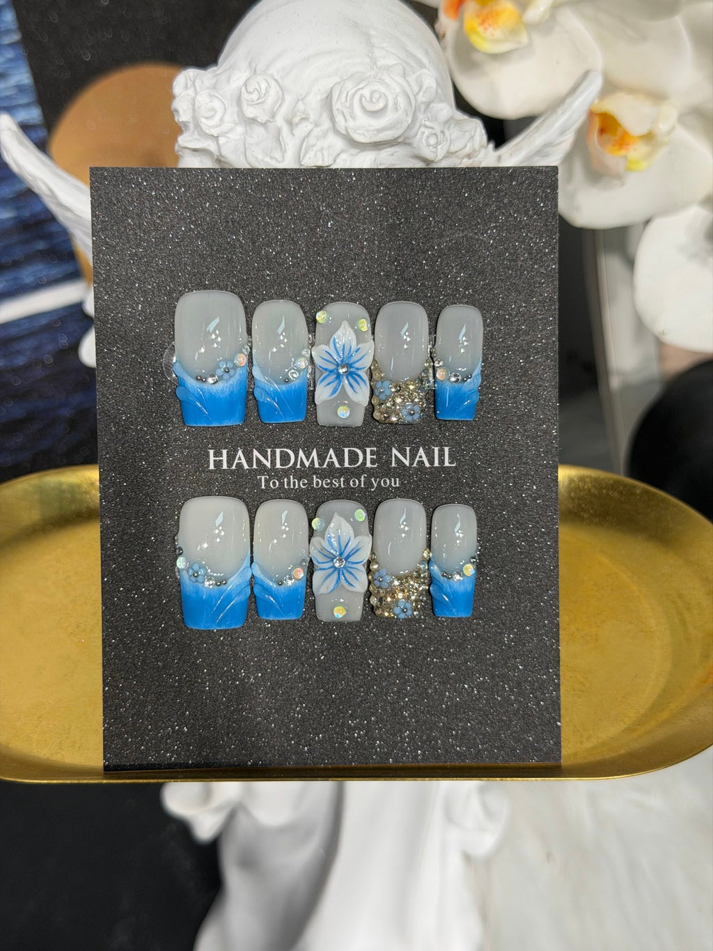 Premium Custom False Nails | Wholesale Available C-160