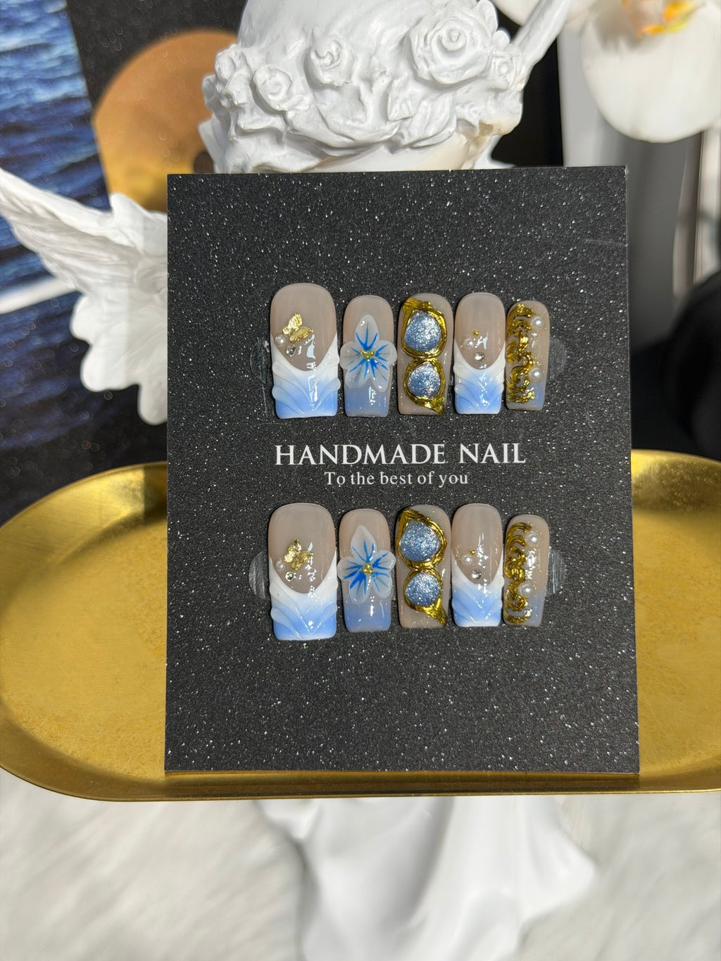Premium Custom False Nails | Wholesale Available C-168