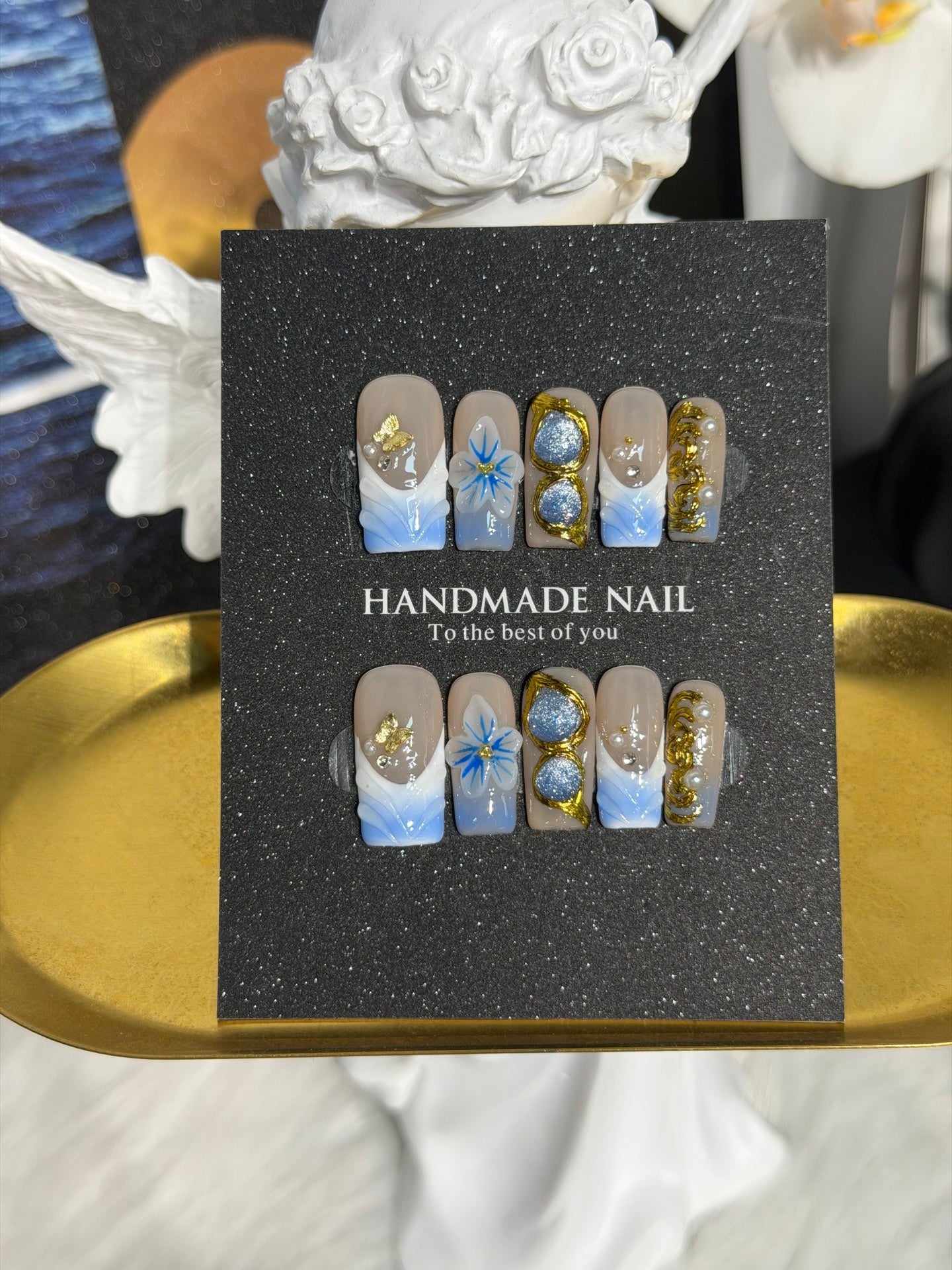 Premium Custom False Nails | Wholesale Available C-168