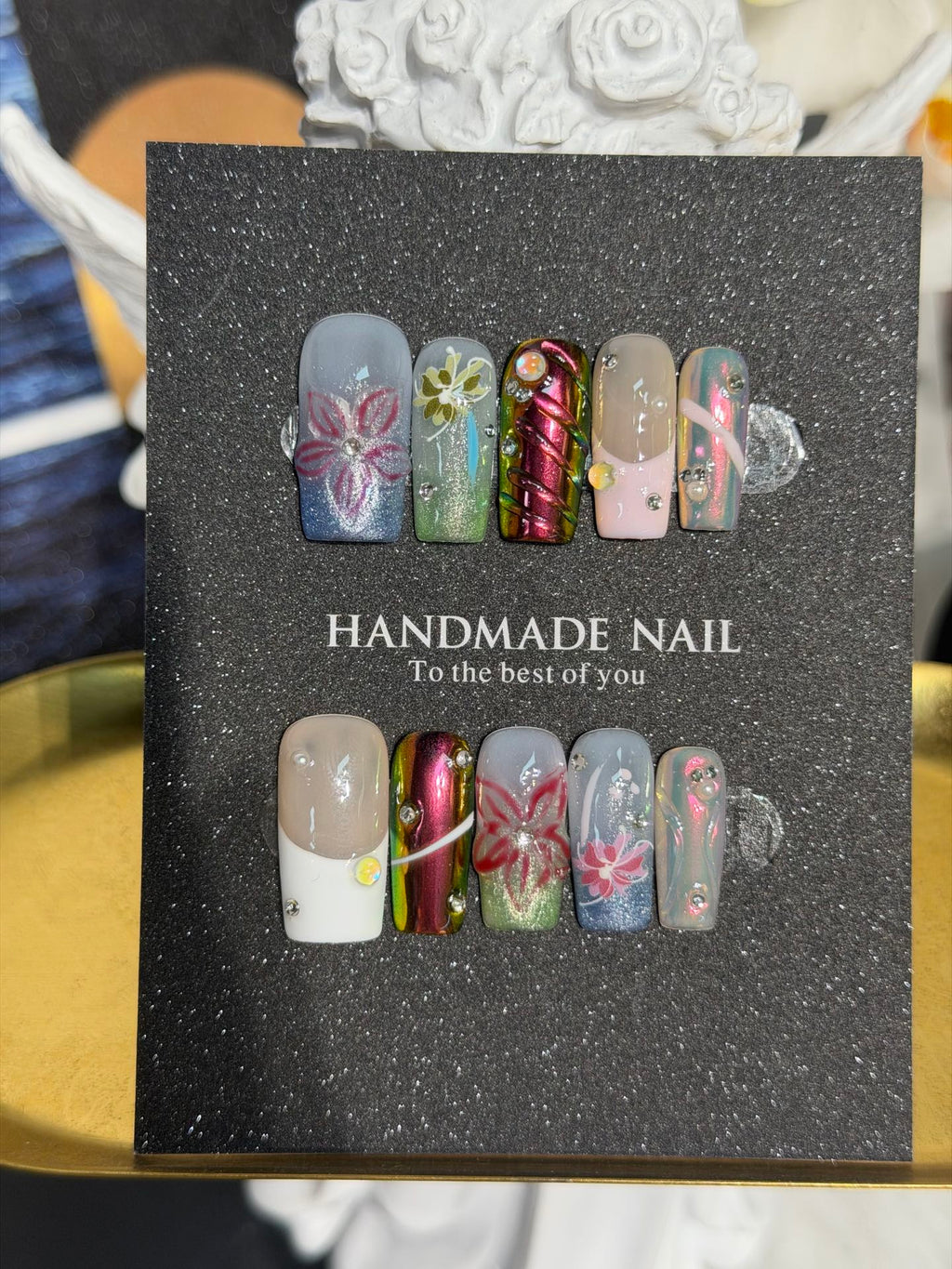 Premium Custom False Nails | Wholesale Available Z-251