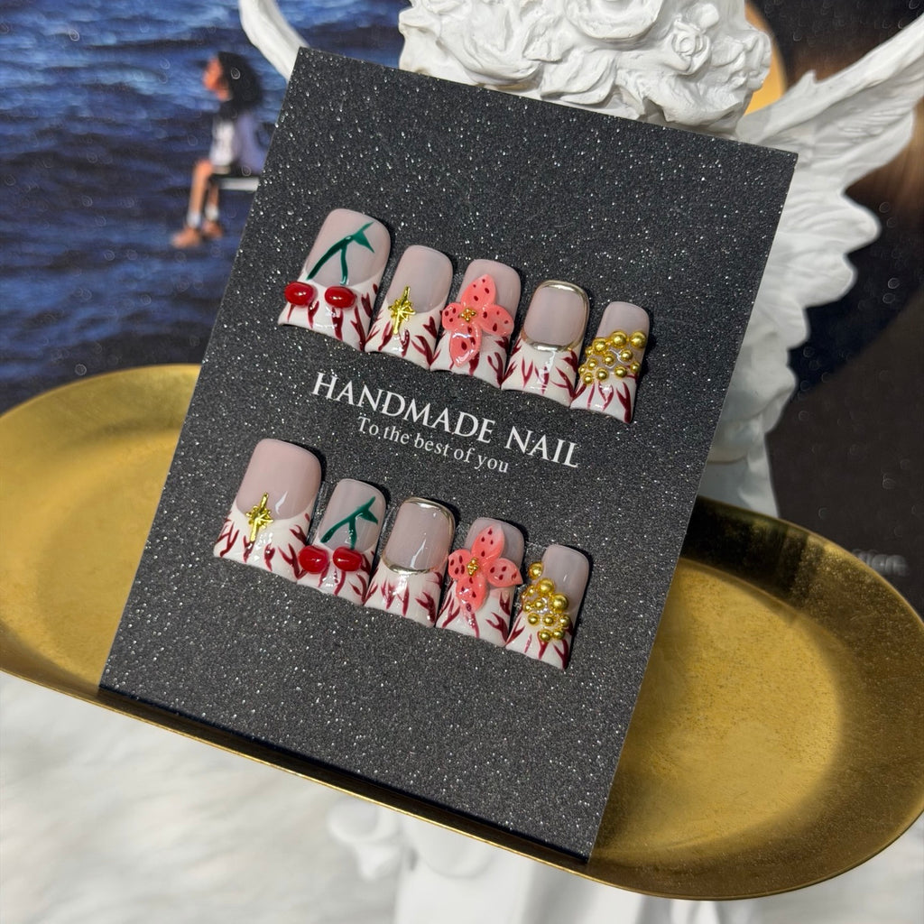 Premium Custom False Nails | Wholesale Available Z-257
