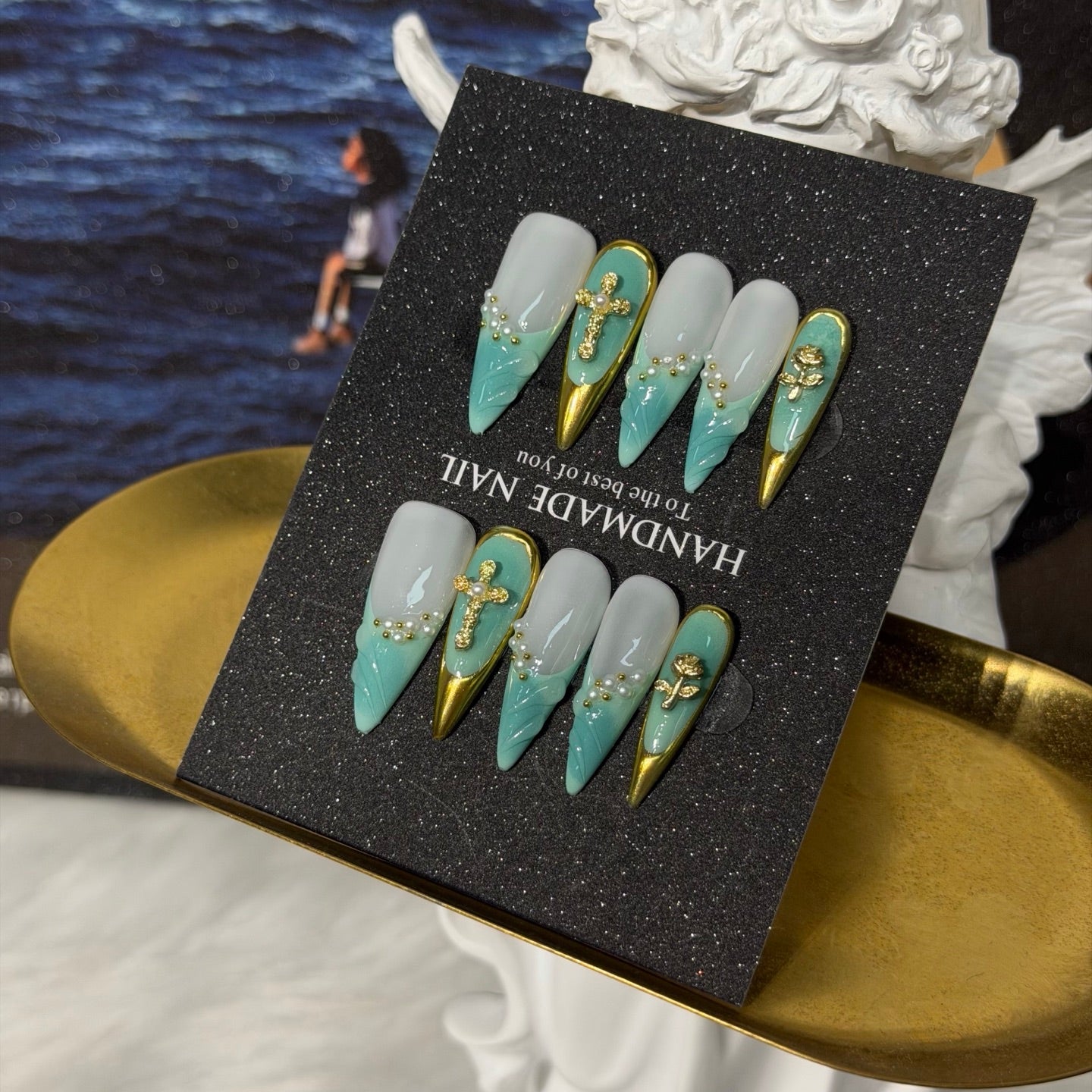Premium Custom False Nails | Wholesale Available Z-254