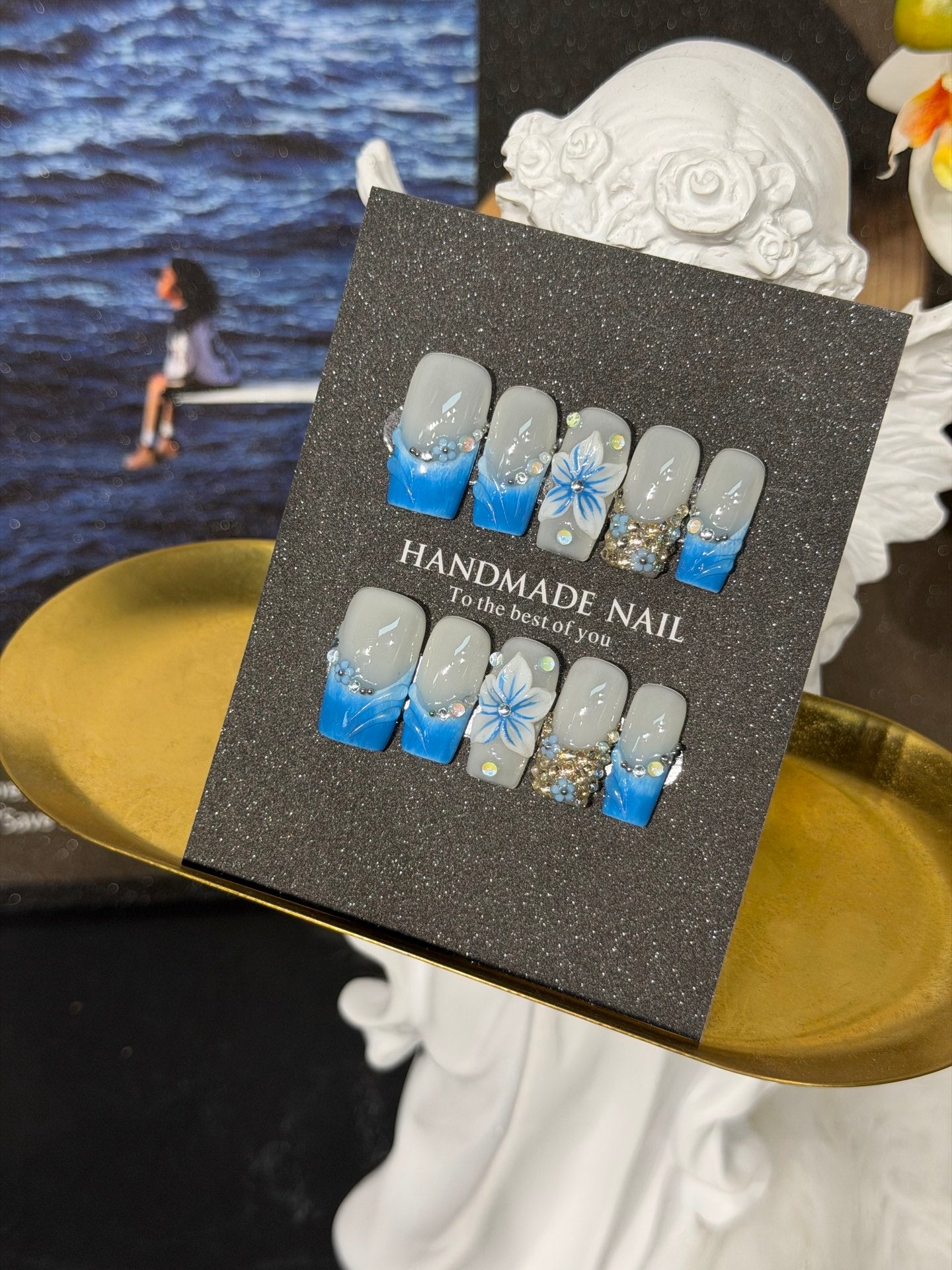 Premium Custom False Nails | Wholesale Available C-160
