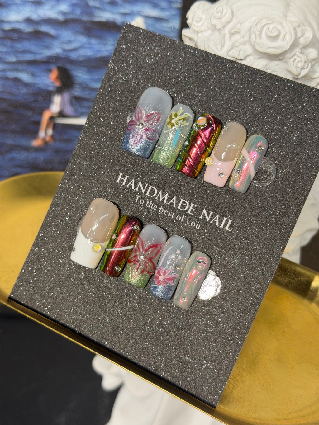 Premium Custom False Nails | Wholesale Available Z-251