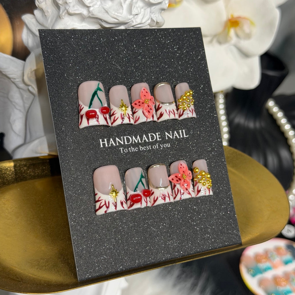 Premium Custom False Nails | Wholesale Available Z-257