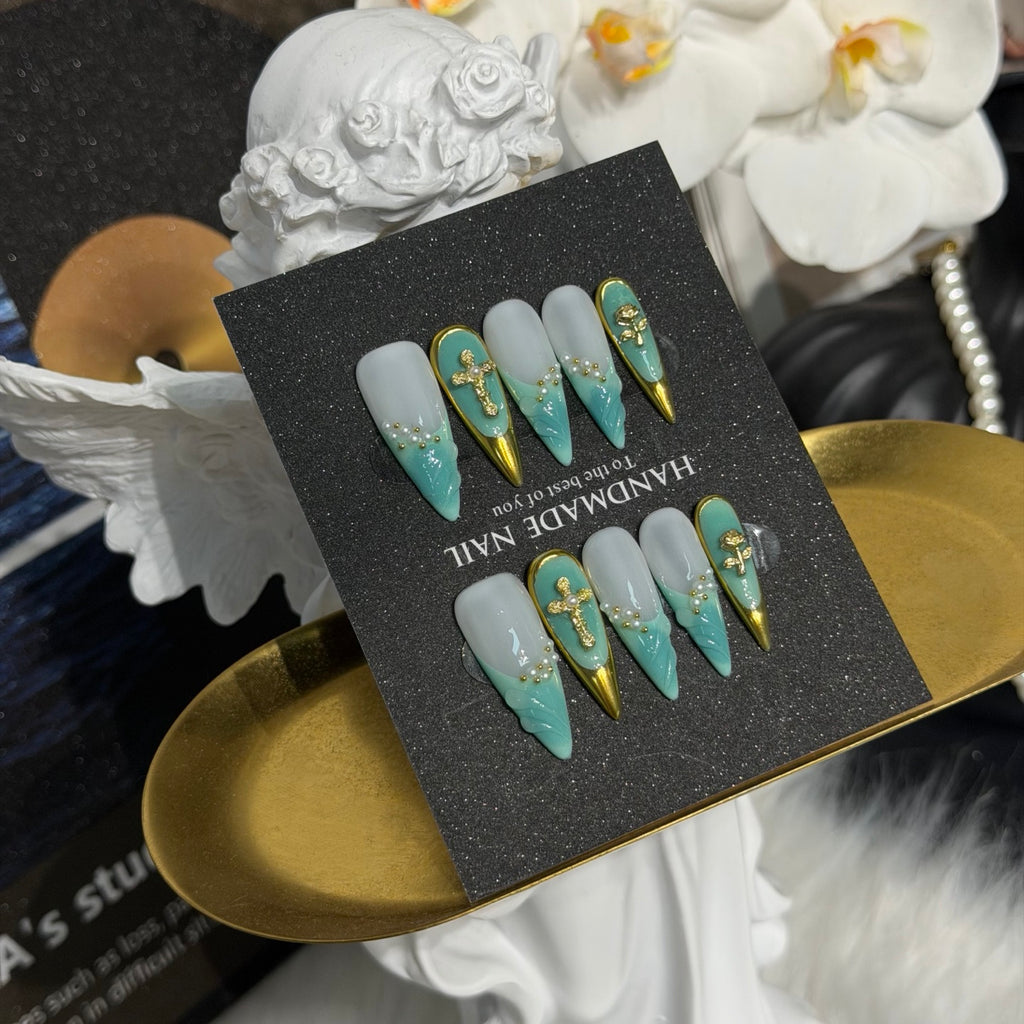 Premium Custom False Nails | Wholesale Available Z-254