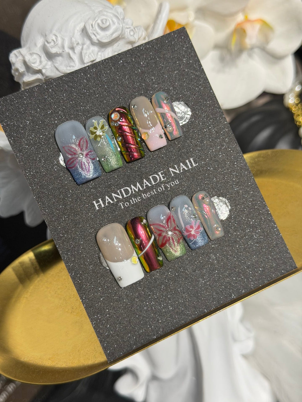 Premium Custom False Nails | Wholesale Available Z-251