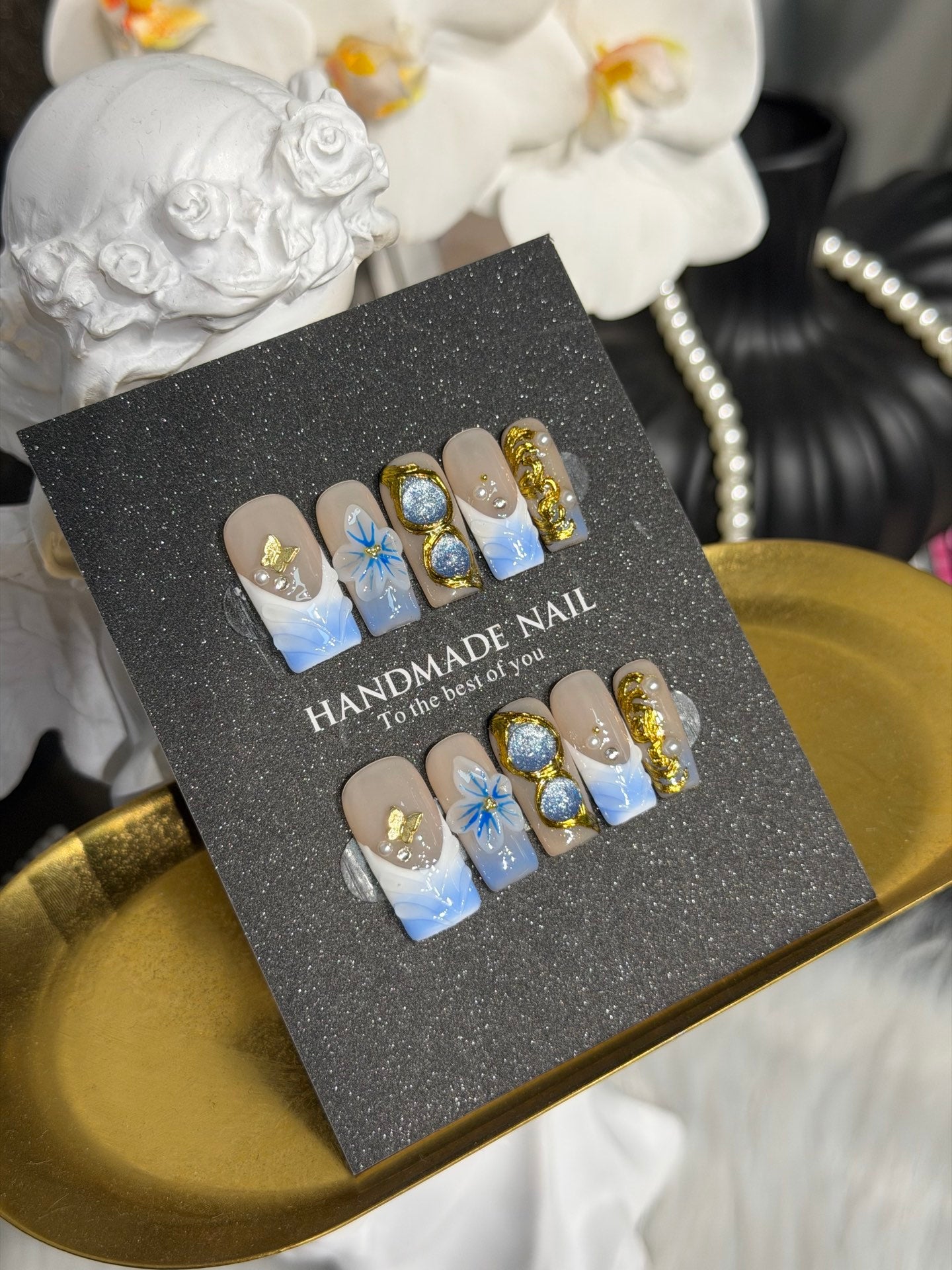 Premium Custom False Nails | Wholesale Available C-168